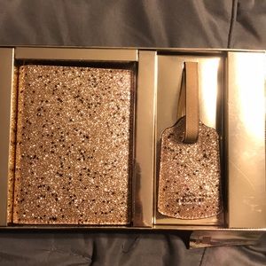 Coach luggage/passport wallet